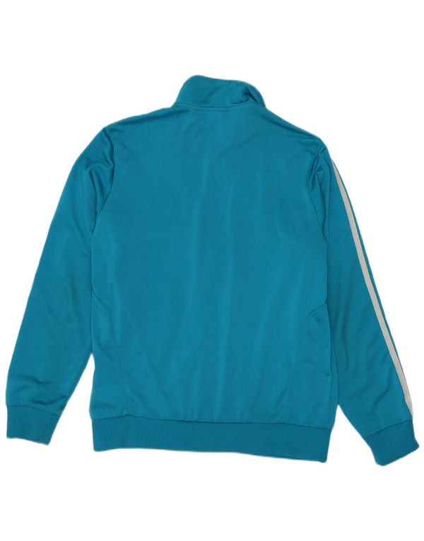Giacca da tuta da ragazzo Adidas 13-14 anni in poliestere color block blu