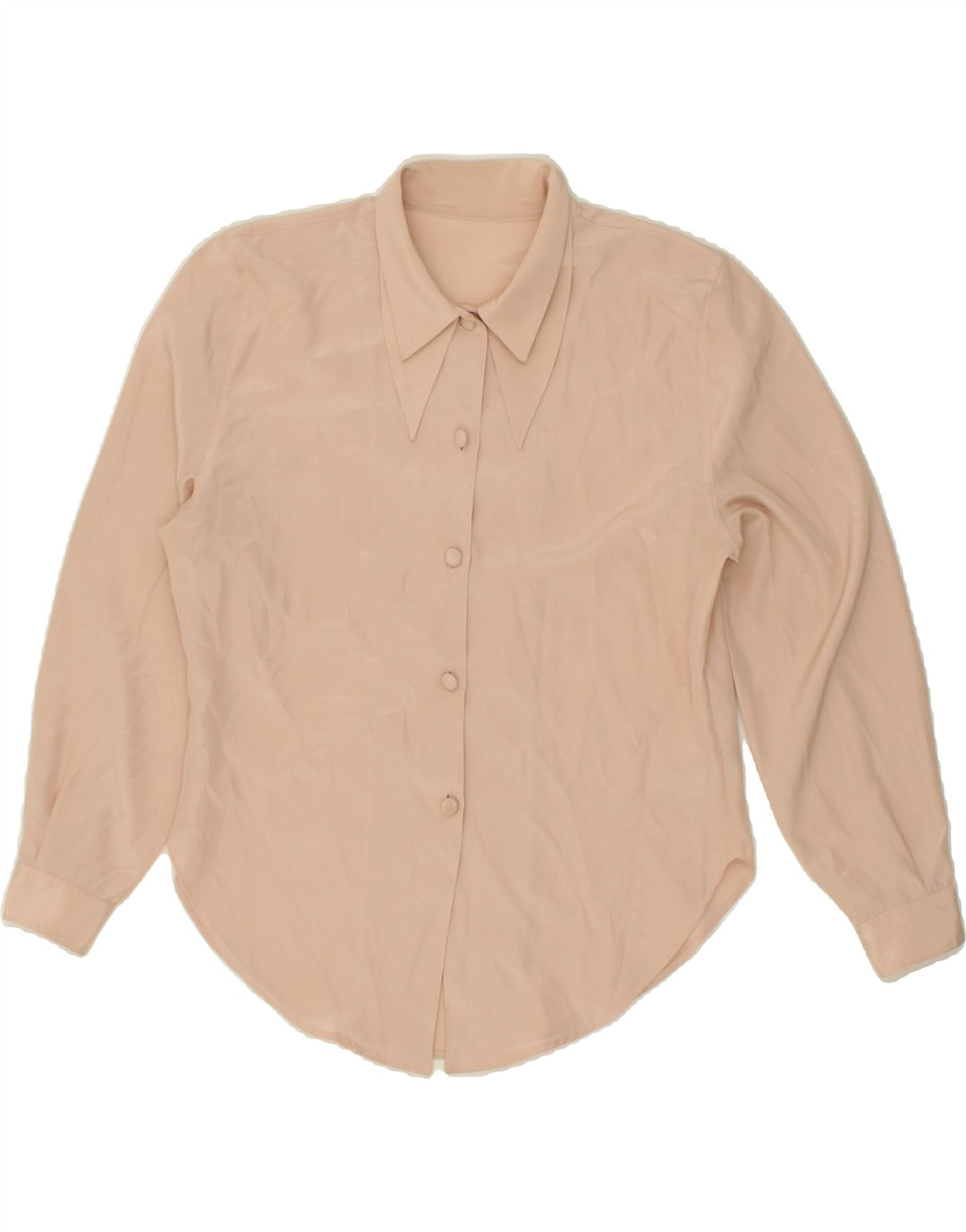 Camicetta da donna VINTAGE UK 10 piccola Beige