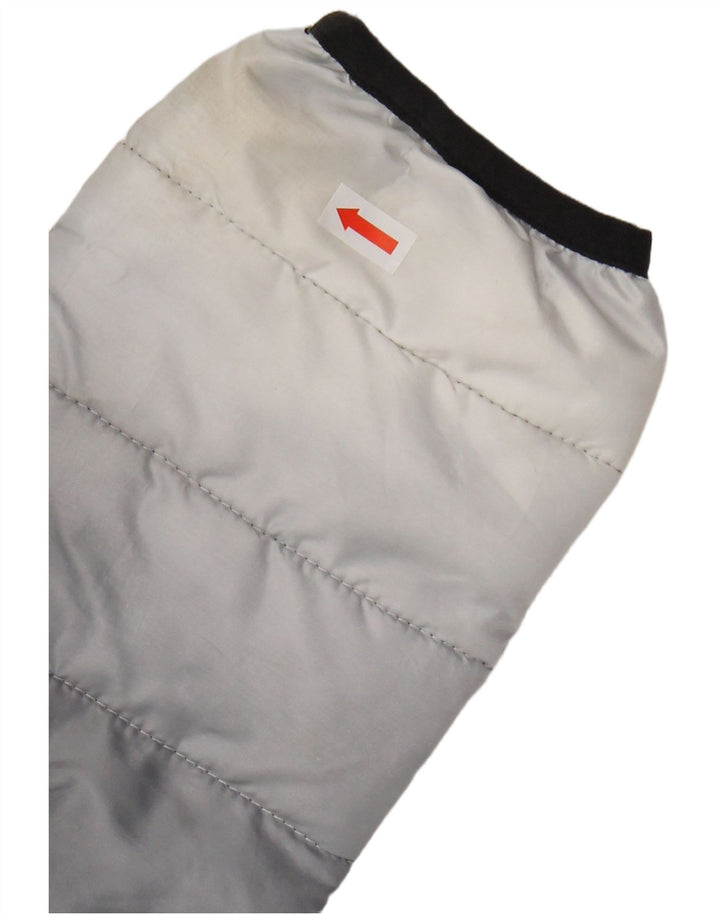 ELLESSE Giacca imbottita con cappuccio da uomo UK 34 XS Poliestere color block blu navy