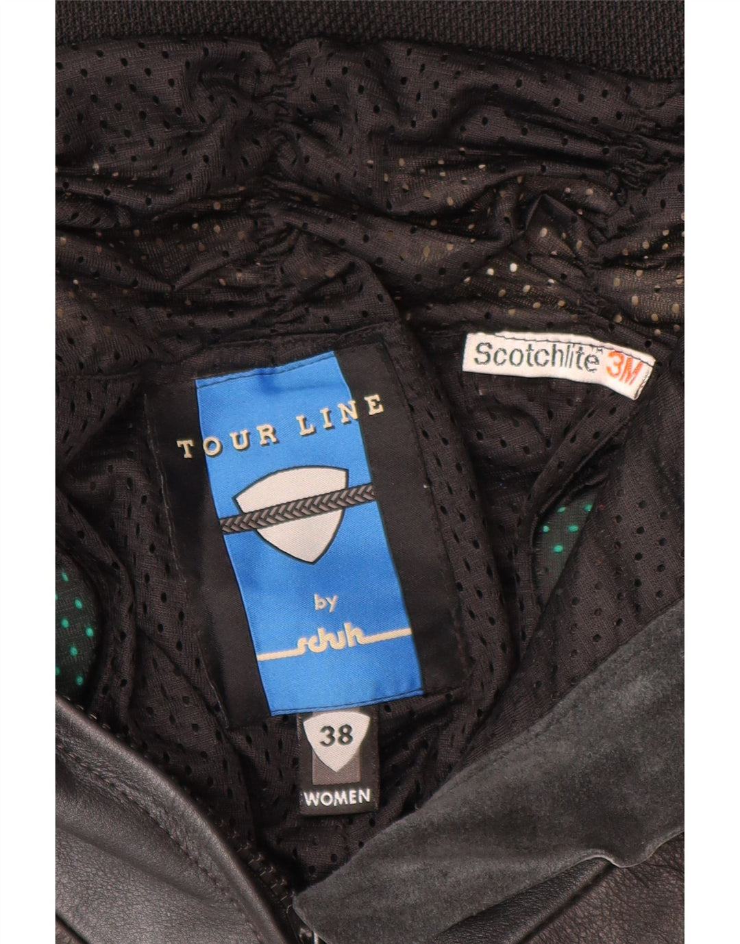 Set da 2 pezzi per moto da donna SCHUH EU 38 Medium W26 L28 Black Biker