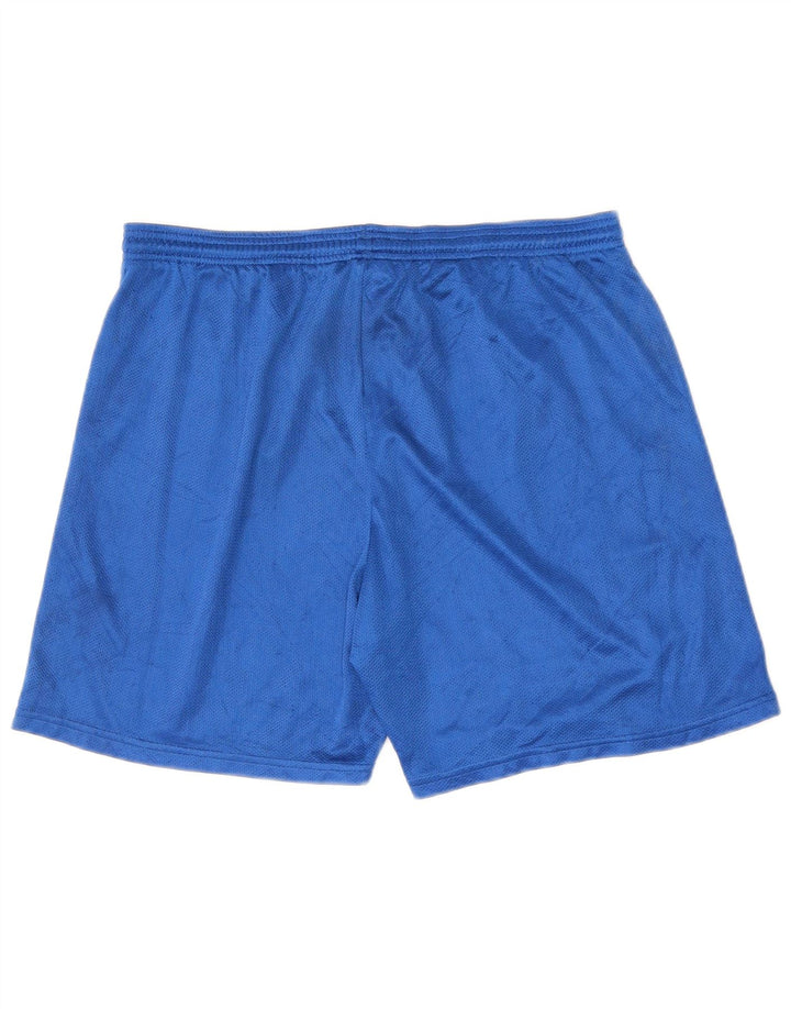 Pantaloncini sportivi da uomo RUSSELL ATHLETIC grandi in poliestere blu