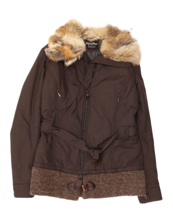 Giacca a vento Cruz da donna Refrigiwear UK 14 Large Grigia in poliammide