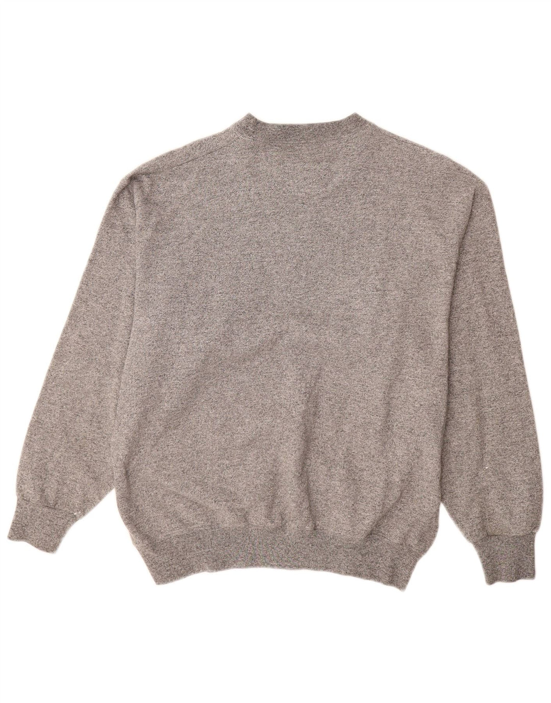Felpa grafica da uomo Champion in cotone chiazzato grigio medio