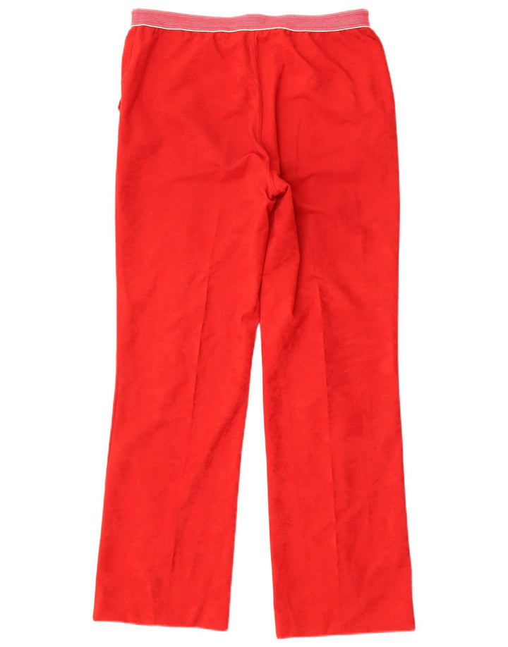 SERGIO TACCHINI Pantaloni Tuta Donna IT 48 XL W34 L29 Triacetato Rosso