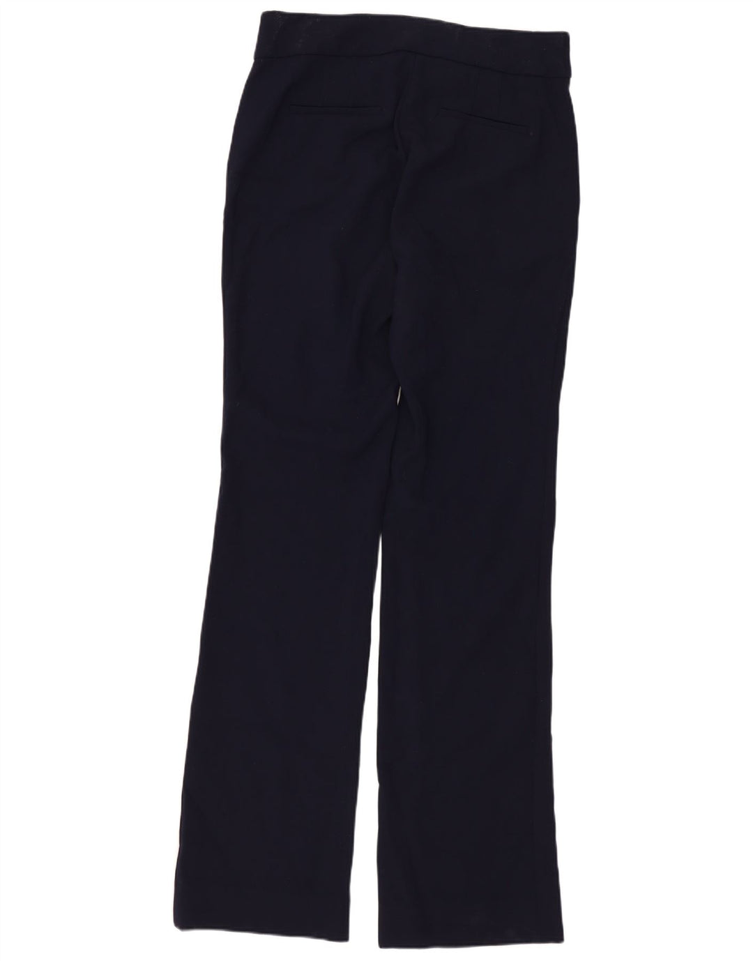 Pantaloni chino dritti da donna J. Crew US 2 XS W28 L32 poliestere blu navy