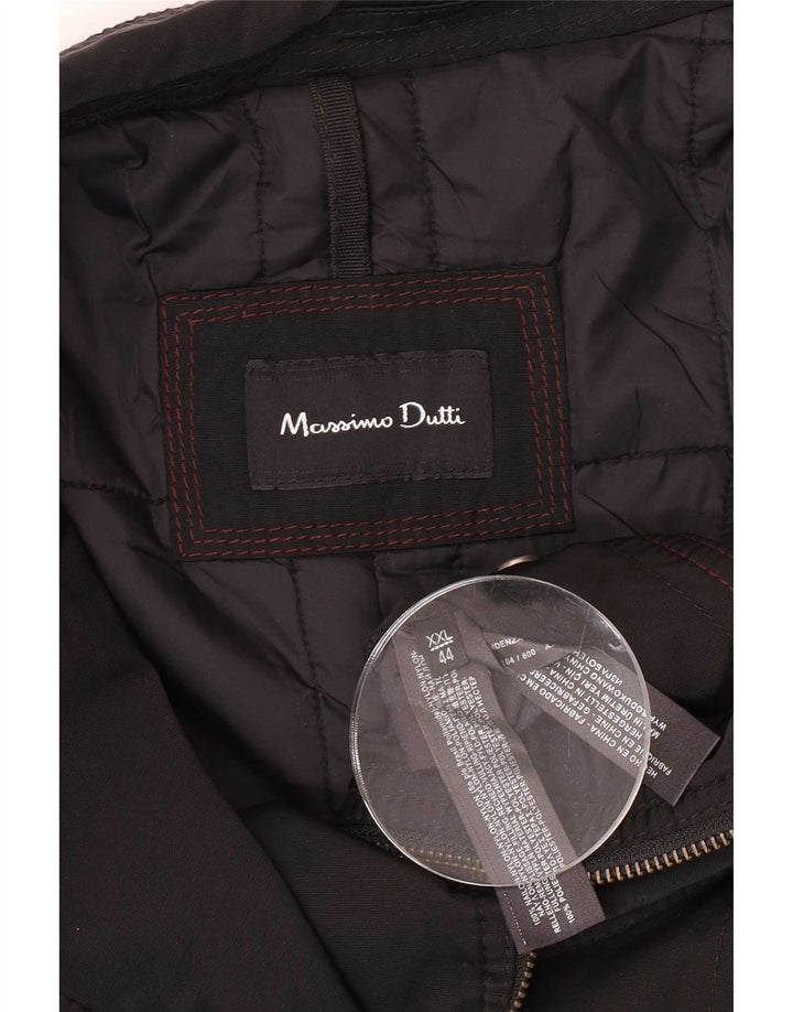 Giacca utility da uomo Massimo Dutti UK 44 2XL Nylon nero