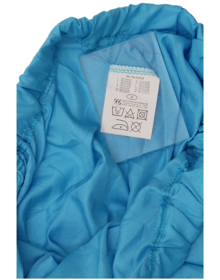 Pantaloni da tuta da donna VINTAGE Joggers UK 10 Small Blue Colourblock