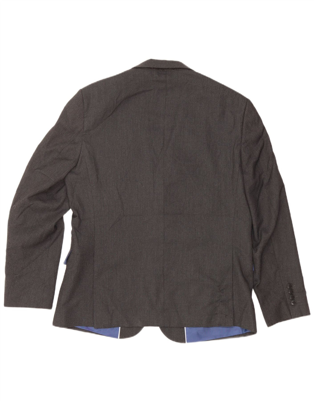MARKS & SPENCER Mens Slim Fit 2 Button Blazer Jacket IT 52 XL Grey