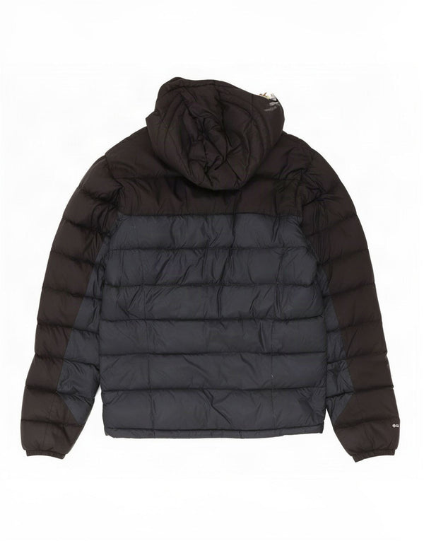 Giacca imbottita con cappuccio da uomo Rab UK 36 Small Blu Navy Colourblock in poliammide
