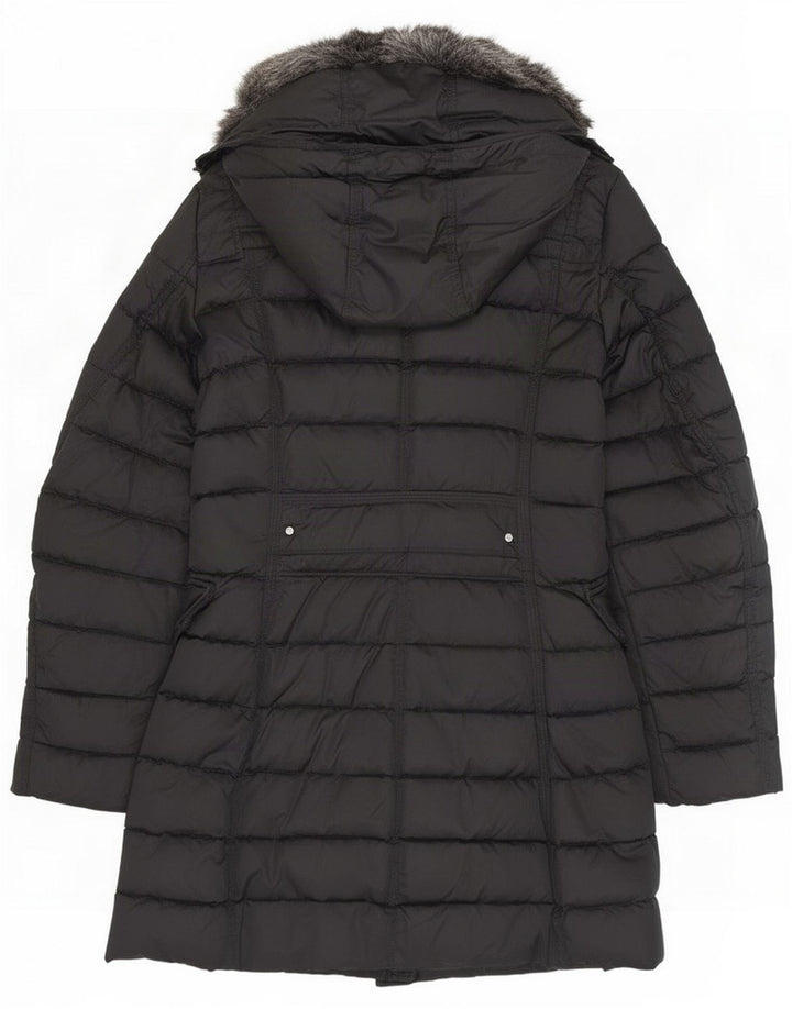 PEUTEREY Cappotto imbottito con cappuccio da uomo IT 42 Medio Nero