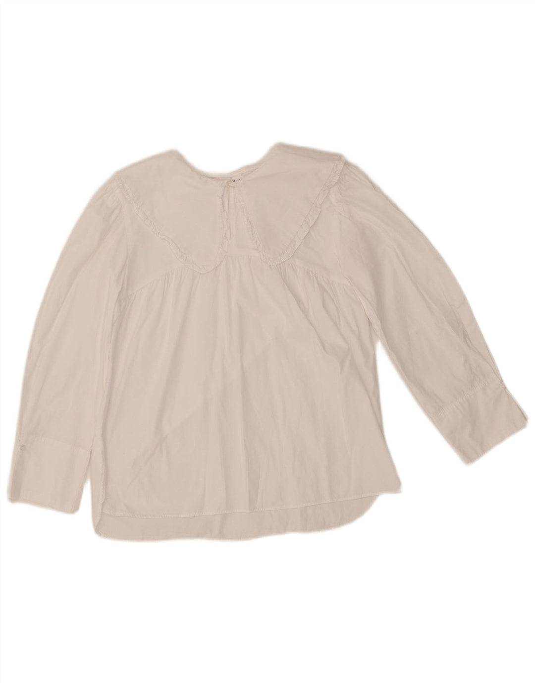 ZARA Girls Long Sleeve Blouse Top 13-14 Years White