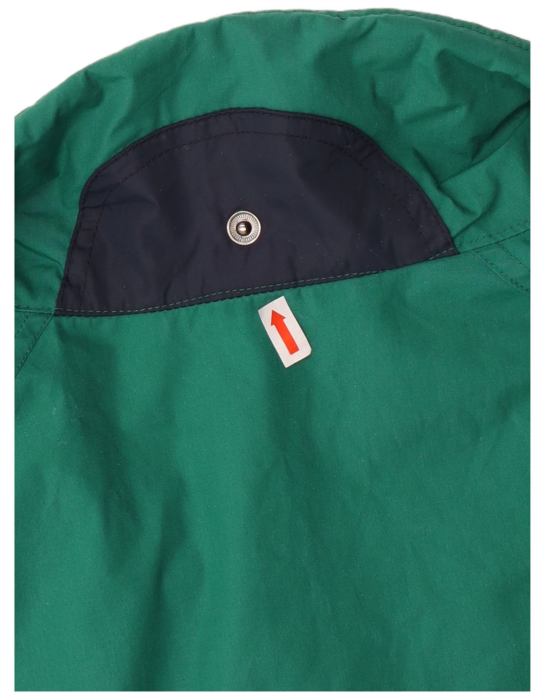 Giacca a vento vintage da uomo UK 42 XL poliestere verde