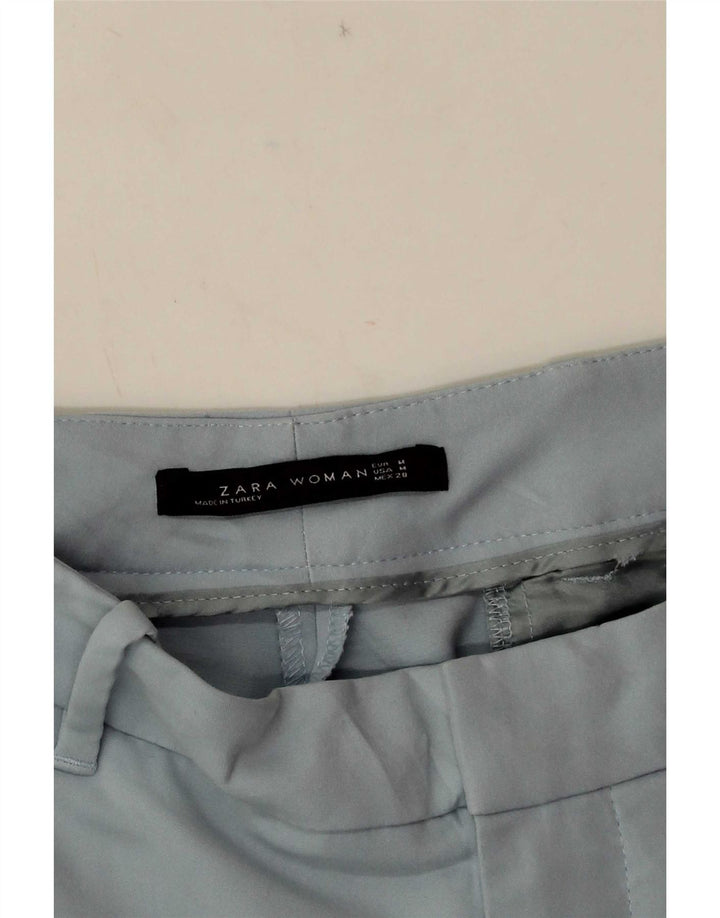 Pantaloni chino corti Zara da donna medi W30 L26 Blu