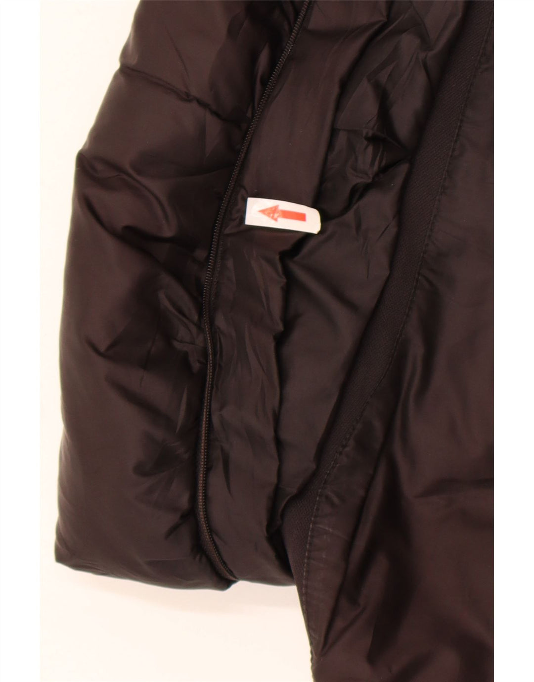 Geox Respira Giacca imbottita oversize da donna UK 10 Small Poliestere nero