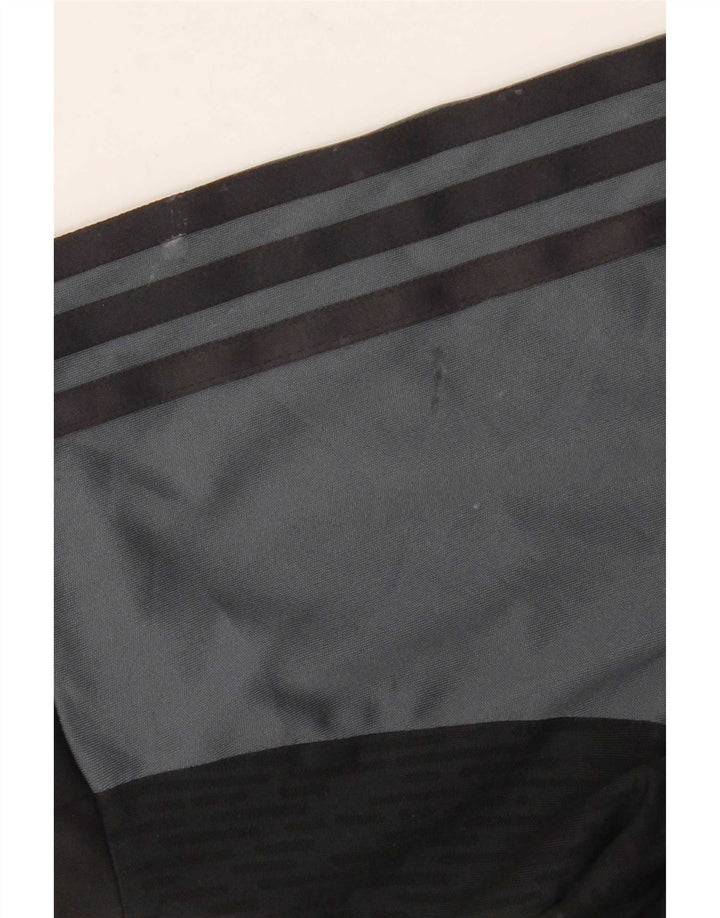 Polo Adidas Climacool da uomo color block medio nero