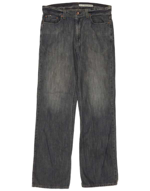 Jeans dritti da uomo Dkny W34 L34 cotone blu
