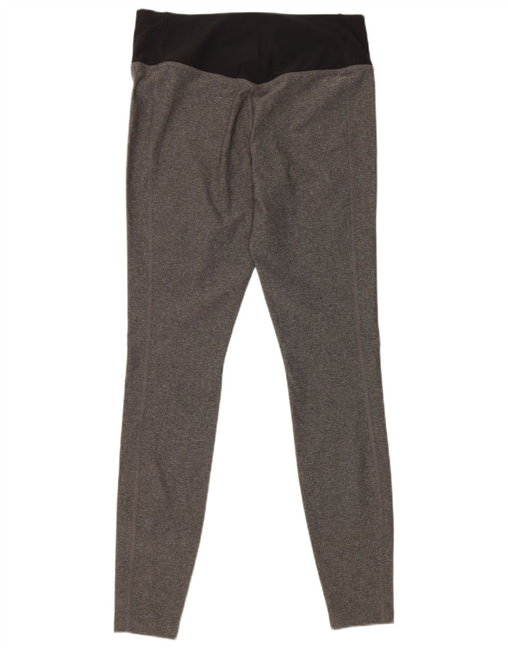 Leggings Nike Dri Fit da donna UK 14 Poliestere color block grigio medio