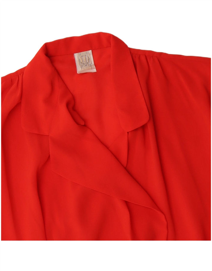 Camicetta da donna con maniche a 3/4 Ferre UK 18 XL Poliestere rosso