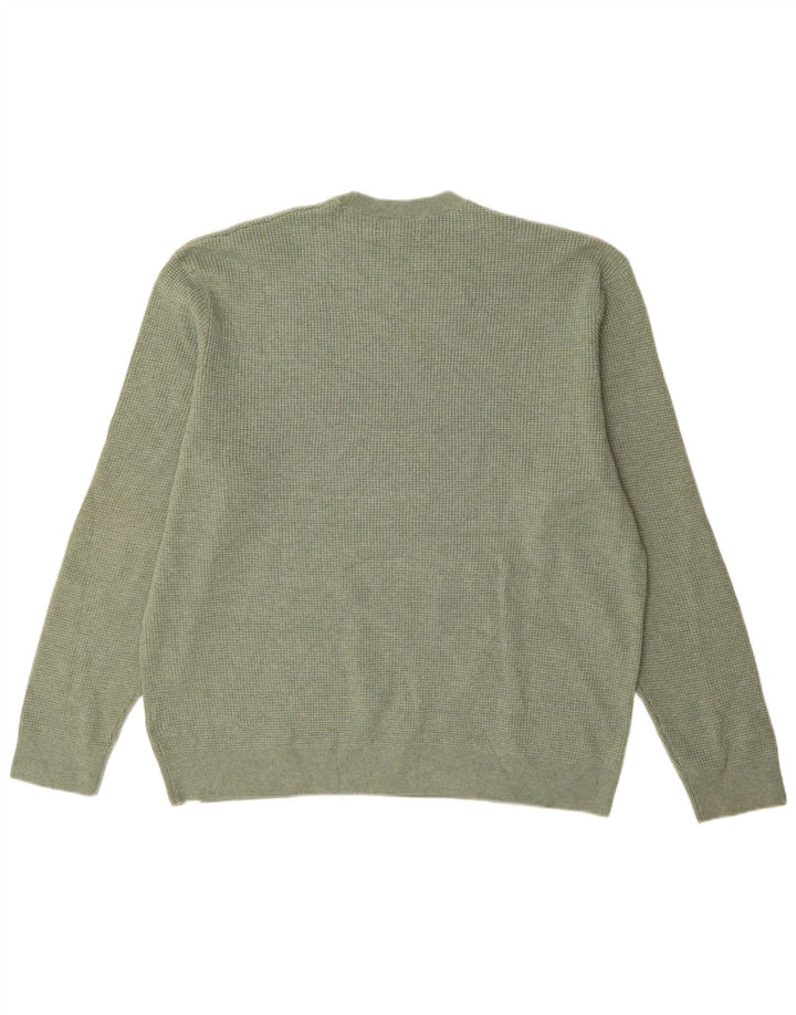 Maglione maglione girocollo da uomo Marks & Spencer 3XL poliestere verde