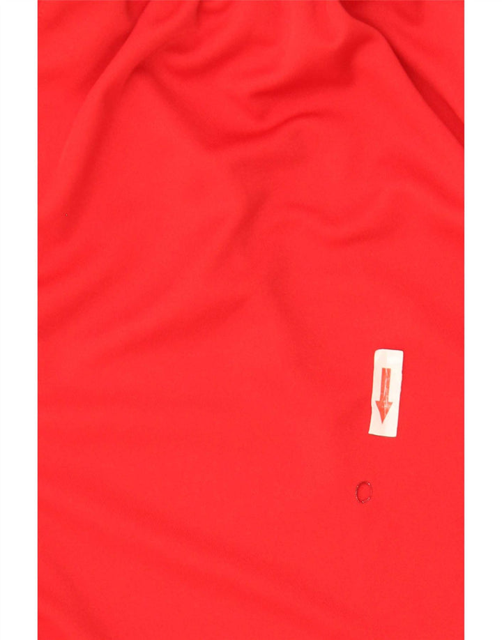 Pantaloncini sportivi Nike da uomo in poliestere rosso medio
