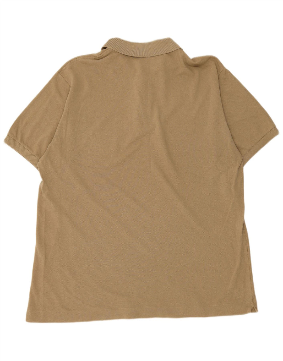 Polo da uomo Lacoste taglia 6 XL in cotone beige