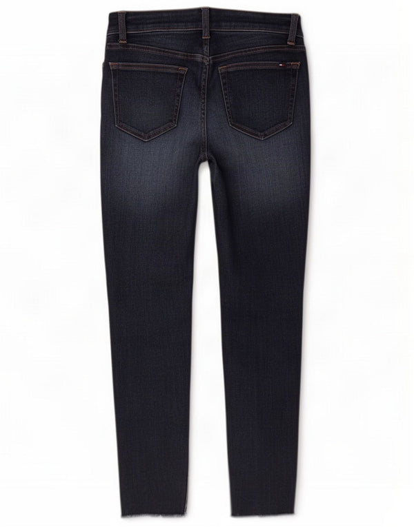 Tommy Hilfiger Jeans skinny da donna IT 4 XS W25 L27 Blu navy Cotone
