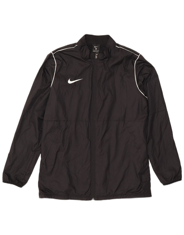 Giacca antipioggia da uomo Nike UK 40 grande poliestere nero