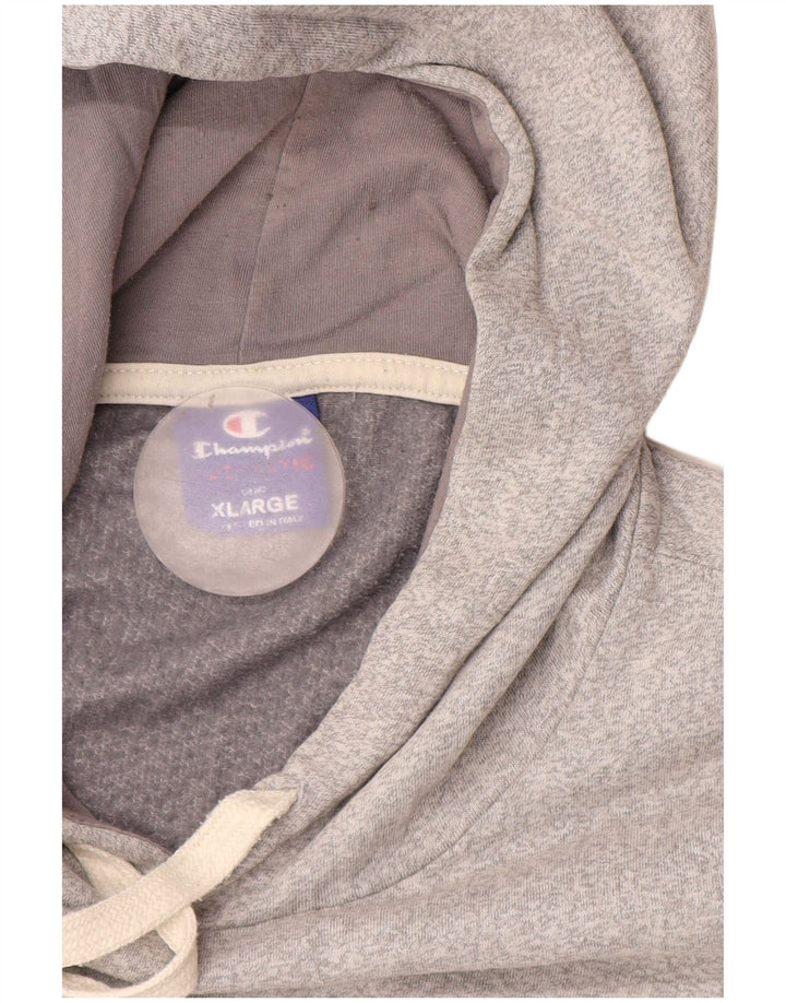 Maglione con cappuccio da donna CHAMPION UK 18 XL Grigio