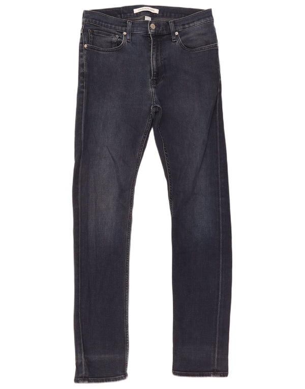 Jeans skinny da uomo Calvin Klein W31 L32 cotone blu navy