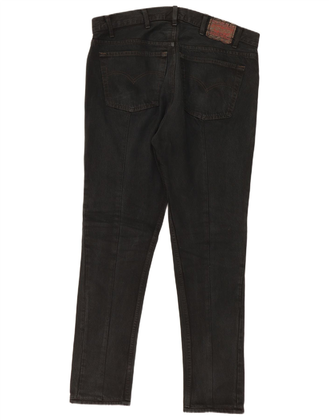 Jeans slim invecchiati Levi's da donna W38 L30 neri