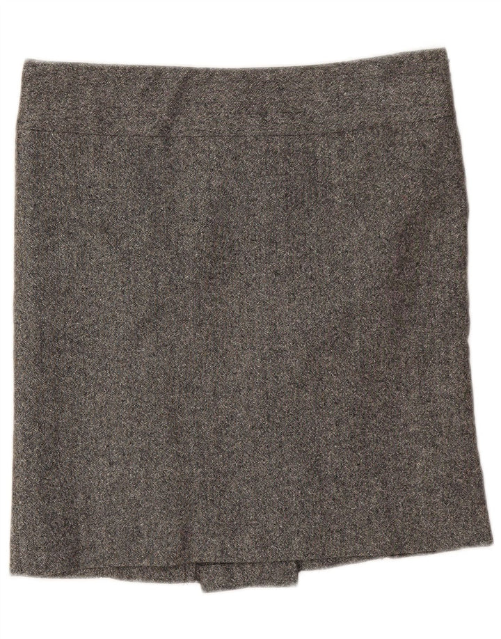Gonna dritta da donna Benetton W32 grande grigia
