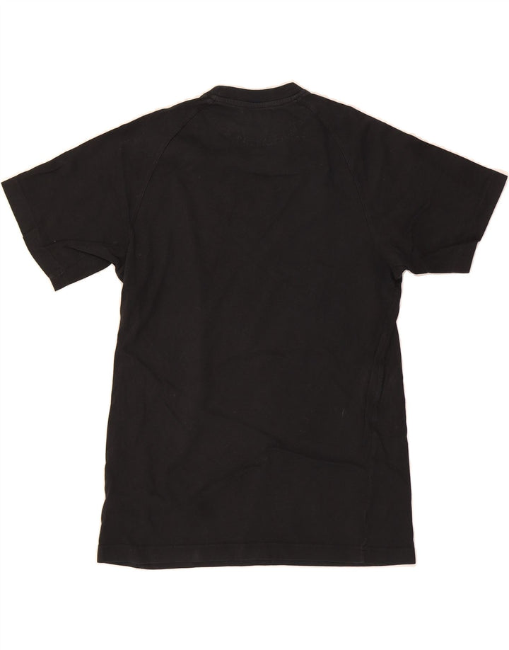 ADIDAS Mens T-Shirt Top Small Black Cotton Vintage Adidas and Second-Hand Adidas from Messina Hembry 