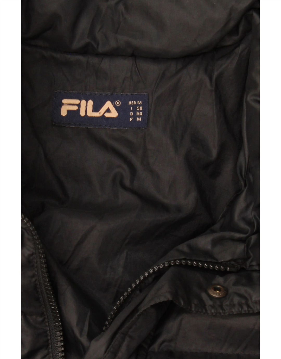Giacca imbottita Fila Uomo IT 50 Large Nera