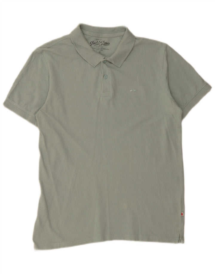 Polo da uomo Jack & Jones piccola in cotone verde