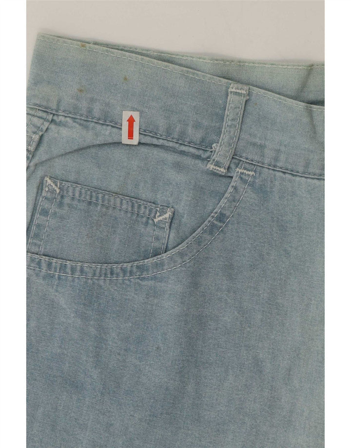 Pantaloncini di jeans da uomo Mash W33 cotone blu medio