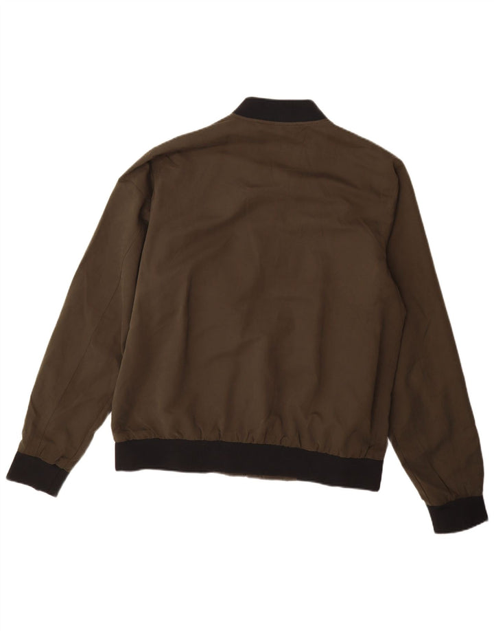 Giubbotto bomber da uomo Marks & Spencer grande in poliestere kaki