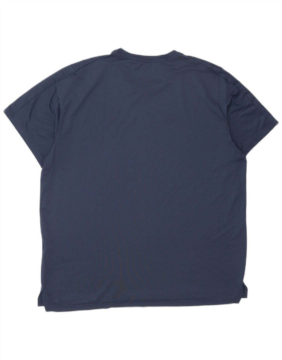 T-shirt Nike da uomo Dri Fit vestibilità standard Top XL blu navy poliestere