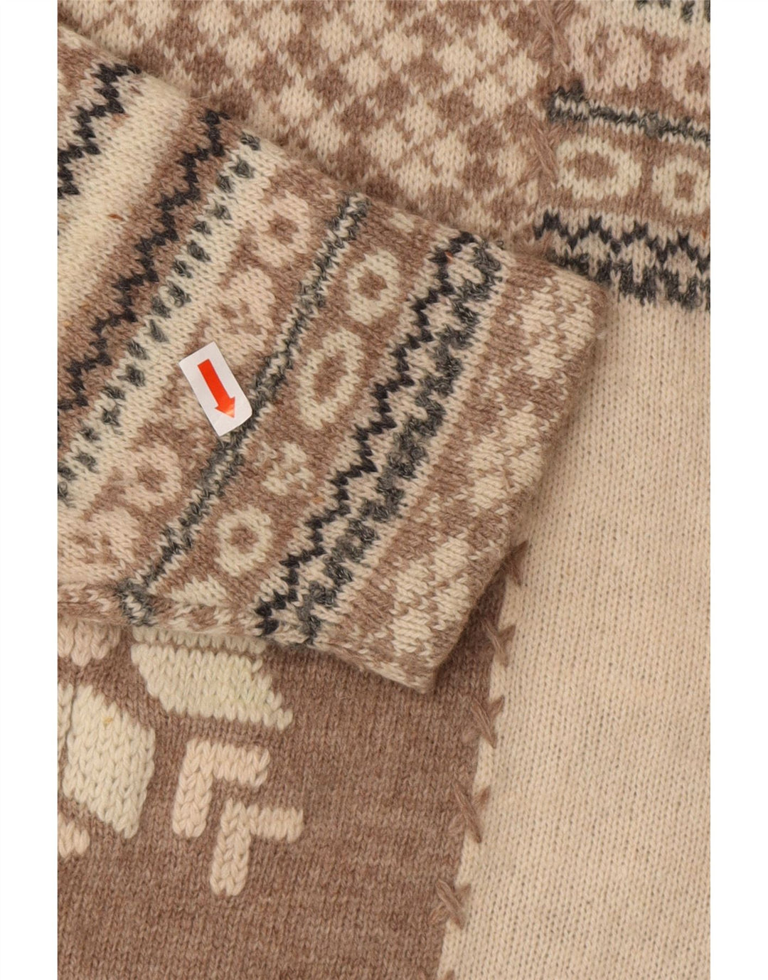 Maglione da donna SURPRISE con collo a scialle e vestibilità ampia IT 40/42 Beige medio