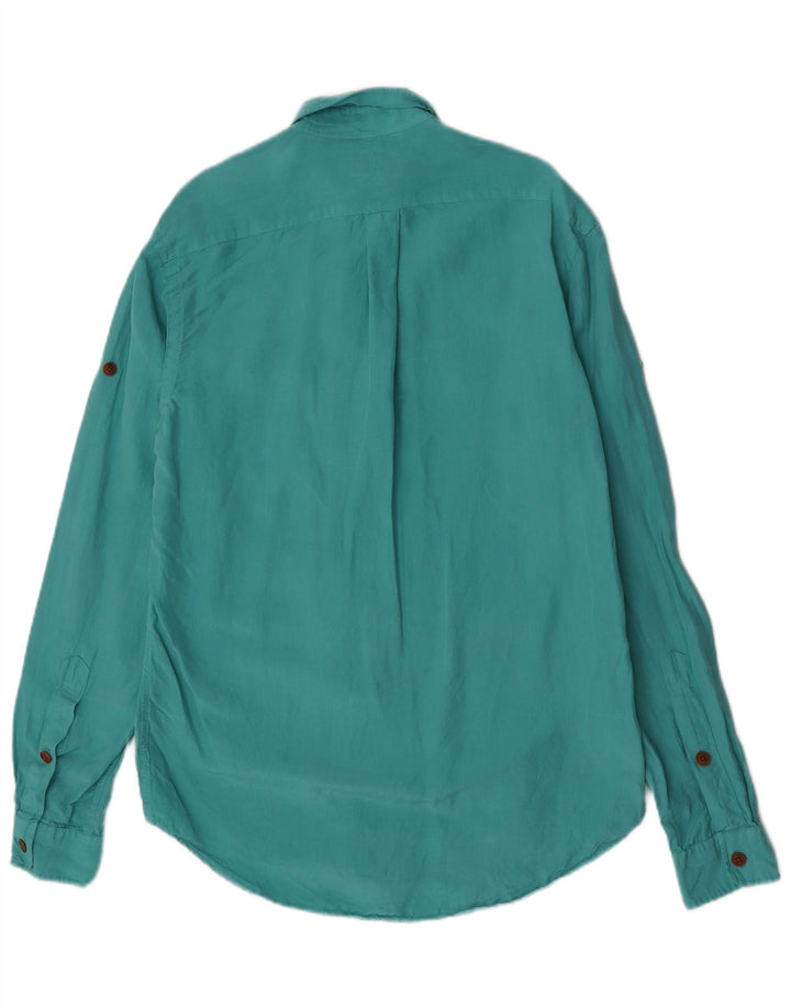 Polo Ralph Lauren Camicia da uomo in lino turchese medio