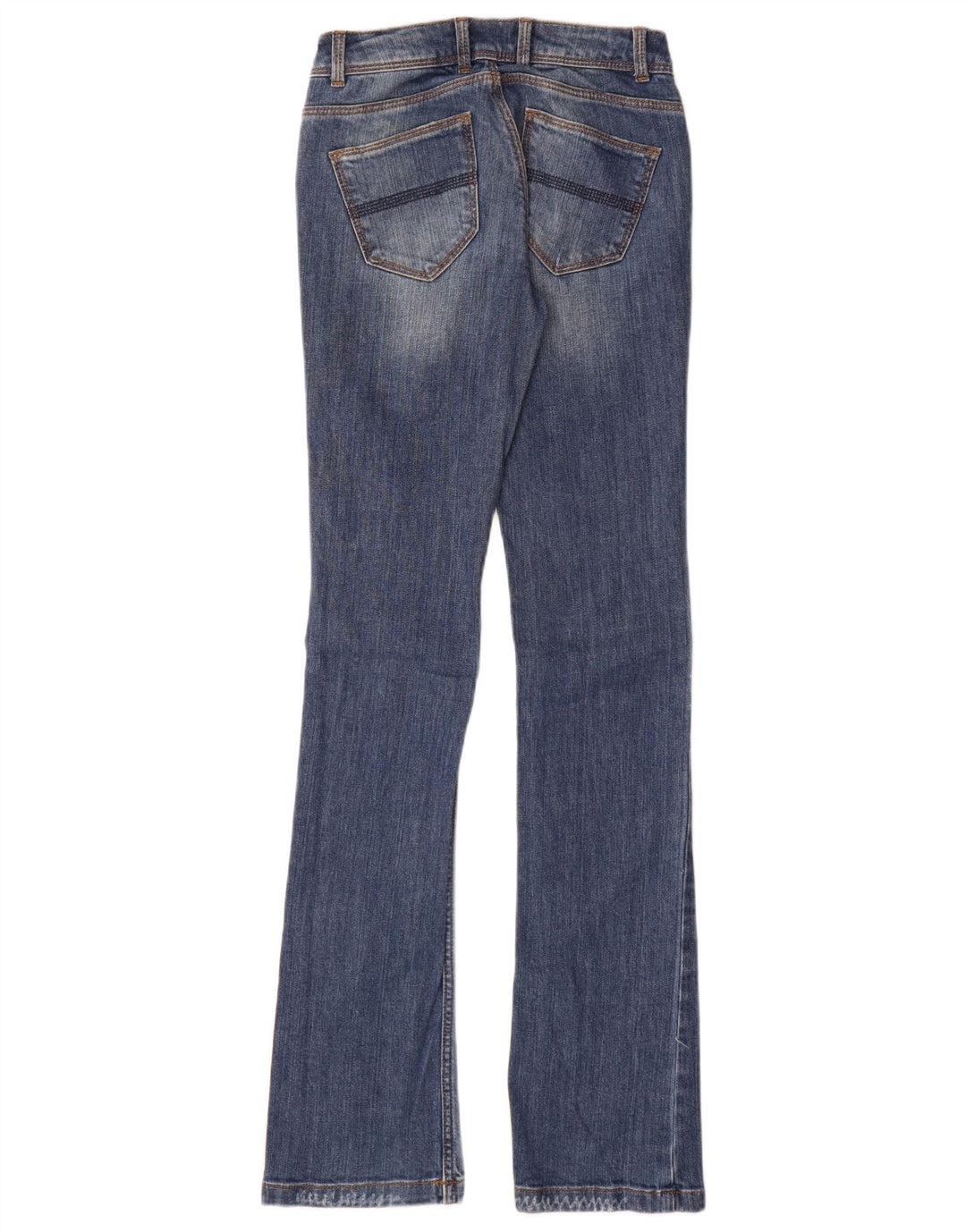 Jeans Bootcut da donna Zara EU 34 2XS W24 L35 cotone blu