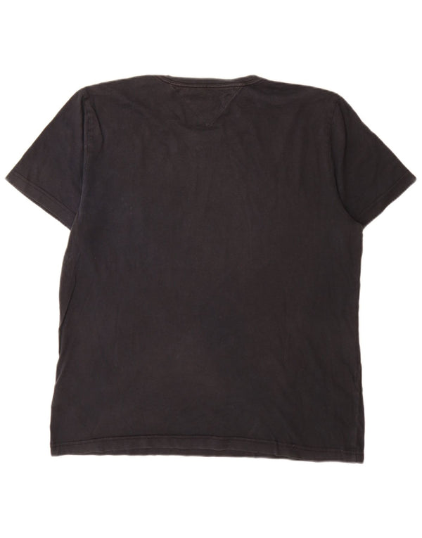 T-shirt da uomo Tommy Hilfiger Top XL in cotone nero