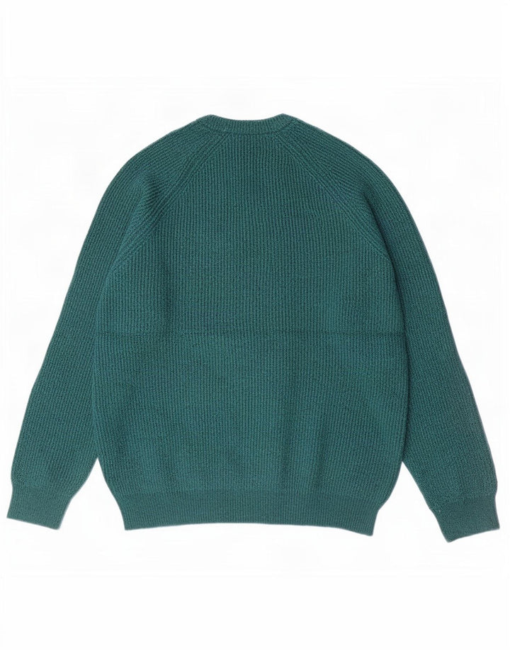 Maglione maglione girocollo da uomo Marks & Spencer XL verde poliammide