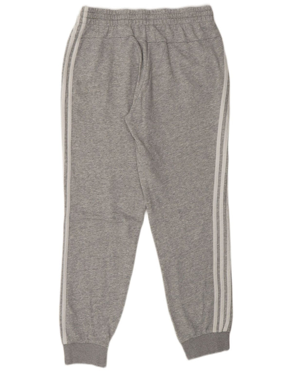 Pantaloni da tuta da donna Adidas Joggers UK 16/18 Large Grigio Cotone