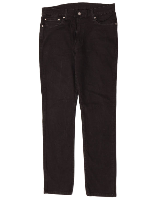 Jeans Levi's Uomo 511 Slim W36 L34 Cotone Nero