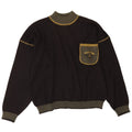 Maglione da uomo a collo alto Piu Verona IT 48 Small Black Colourblock