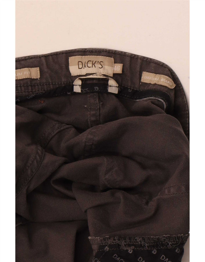 Jeans slim da uomo Dack's IT 46 Small W30 L32 Grigio
