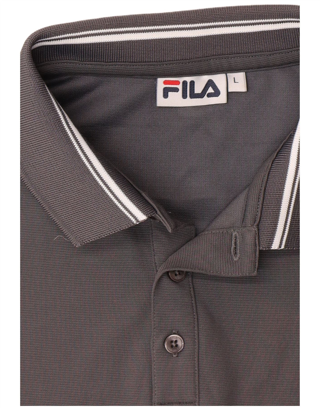 Polo da uomo FILA grande grigia