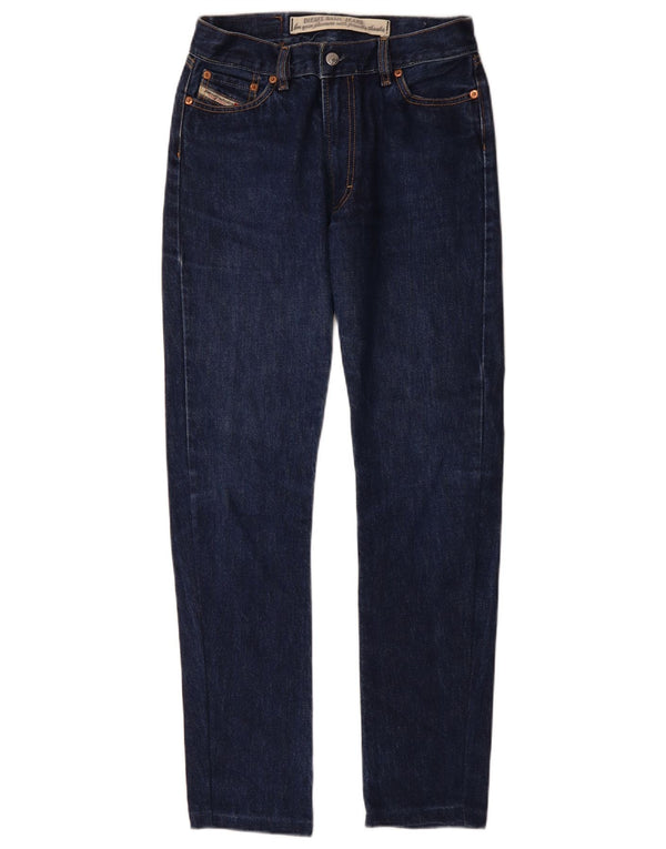 Jeans slim da donna Diesel W28 L30 cotone blu navy