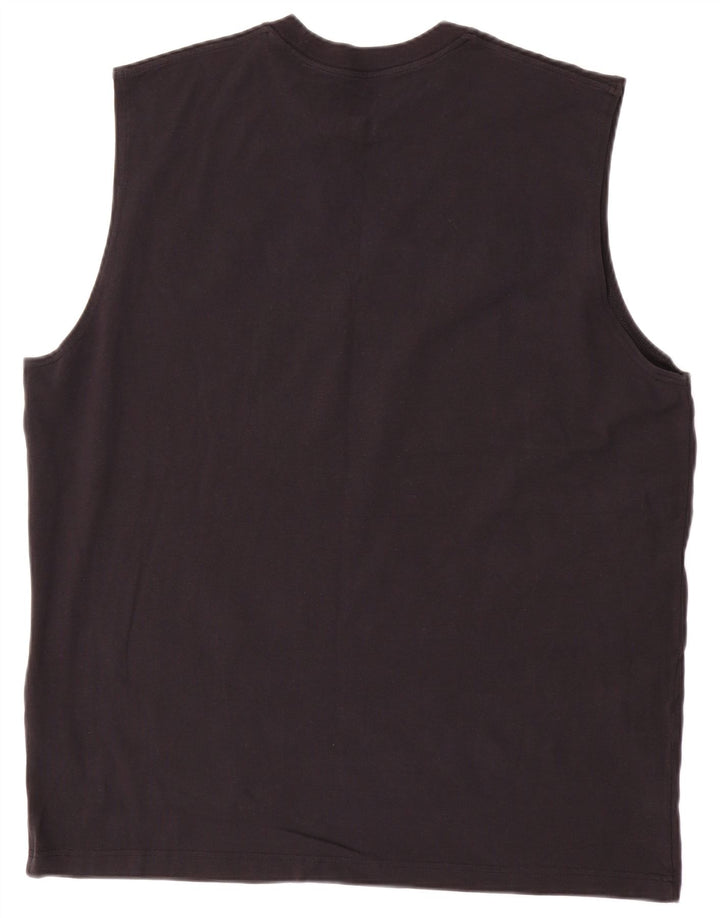Canotta grafica da uomo Nike 2XL cotone nero