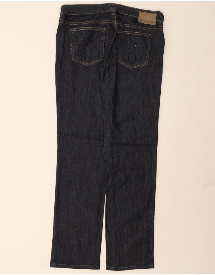 CALVIN KLEIN Womens Straight Jeans W30 L31 Navy Blue Cotton Vintage Calvin Klein and Second-Hand Calvin Klein from Messina Hembry 